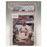 2023 Stadium Club Albert Pujols Purple Foil PSA 9