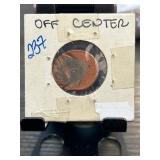 Off-Center Mint Error Lincoln Cent