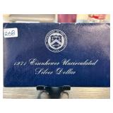 1971 Eisenhower Uncirculated Silver Dollar Set
