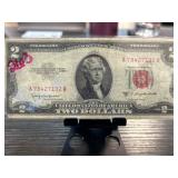 1953-C United States $2 Red Seal Note