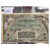 Series 481 $1 Military Payment Certificate