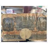 Bank of England One Pound Note