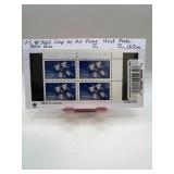 US Air Force 50th Anniversary Mint Plate Block