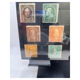 United States Postage Stamp Set (12 Stamps)