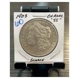1903 Morgan Silver Dollar Coin  Scarce
