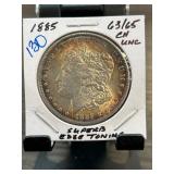 1885 Morgan Silver Dollar MS63/65