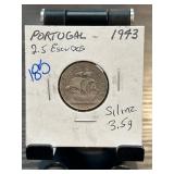 1973 Portugal 2.5 Escudos Coin