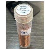 Roll of 1982 Zinc Lincoln Cents