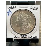 1889 Morgan Silver Dollar Coin