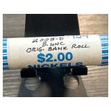2008-D Original Bank Roll of Nickels