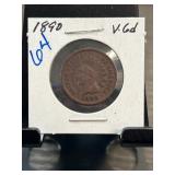 1890 United States Indian Head Cent