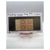 East Saxony Germany Plate Block Stamps