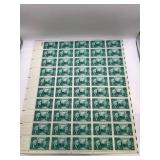 Sheet of 1-Cent U.S. Franklin D. Roosevelt Stamps