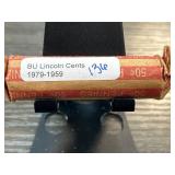 Roll of BU Lincoln Cents (1979-1959)