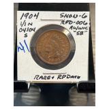 1904 Indian Head Cent RPD-006 Snow-6