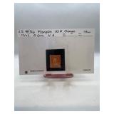 Mint US Franklin 30c Orange Stamp