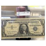 1957 Silver Certificate One Dollar Bill