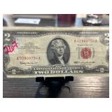 1963 Series Red Seal $2 United States Note
