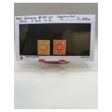 East Germany #58-60 Mint Perforated Stamps