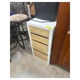 Four-Drawer Wooden Storage Cabinet