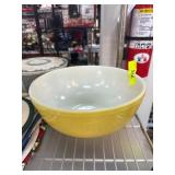 Yellow Pyrex Mixing Bowl