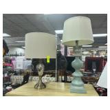 Two Table Lamps in Distinctive Designs