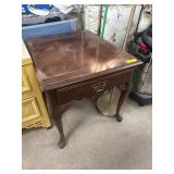Queen Anne Side Table with Drawer
