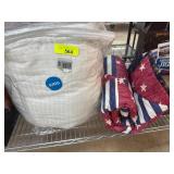 King-Sized Comforter and Handmade Quilt