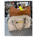 Two Handbags: Tignanello and Brown Unbranded