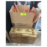 Cables and Plastic Case Organizer