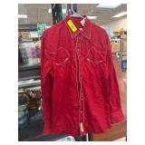 Larry Mahan Red Western Shirt