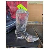 Ralph Lauren Cowboy Boot Glass Figurine