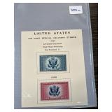1934 U.S. Air Post Special Delivery Stamps
