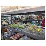 Murano Glass Chandelier Parts in Green Tint