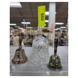 Three Decorative Collectible Bells