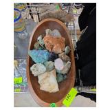 Raw Turquoise and Stones