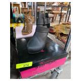 Torrid Black Ankle Booties With Buckle Accent