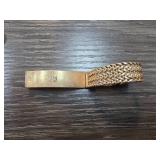 Gold-Fill Braided Bracelet With Monogram