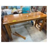 Wooden Console Table With Damage