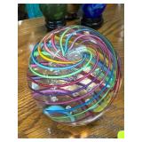 Tamarack Handcrafted Glass Rod Paperweight