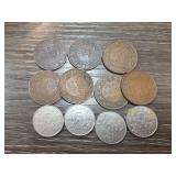 Coins from Various Years