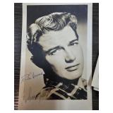 Vintage Signed Postcard of Actor Johnny Sands