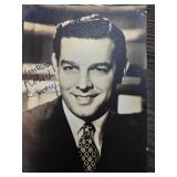 Signed Photo of Robert Lowery with Envelope