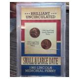 1960 Lincoln Memorial Penny Set