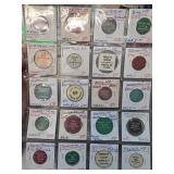 Vintage Trade Tokens and Drink Chips