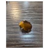 Sterling Silver Pendant with Tigerï¿½s Eye Stone