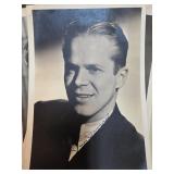 Signed David Duryea Black-and-White Photograph