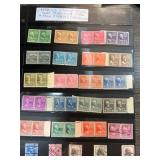 1938 US Postage Stamps Collection
