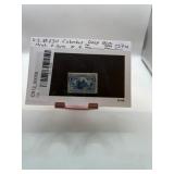 1893 US #230 Columbus Deep Blue Stamp