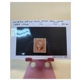 1862 US Revenue 1st Issue 15c Stamp